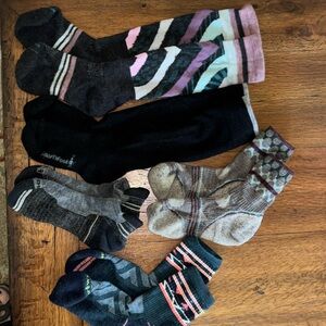 Smartwool Bundle of 5 pairs of socks -Assortment